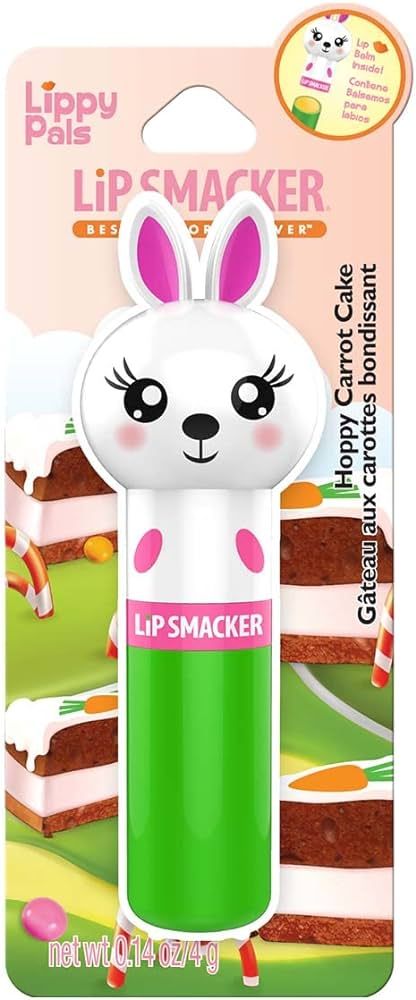 Lip Smacker Lippy Pals Bunny Rabbit, Lip balm for Kids - Hoppy Carrot Cake | Amazon (US)