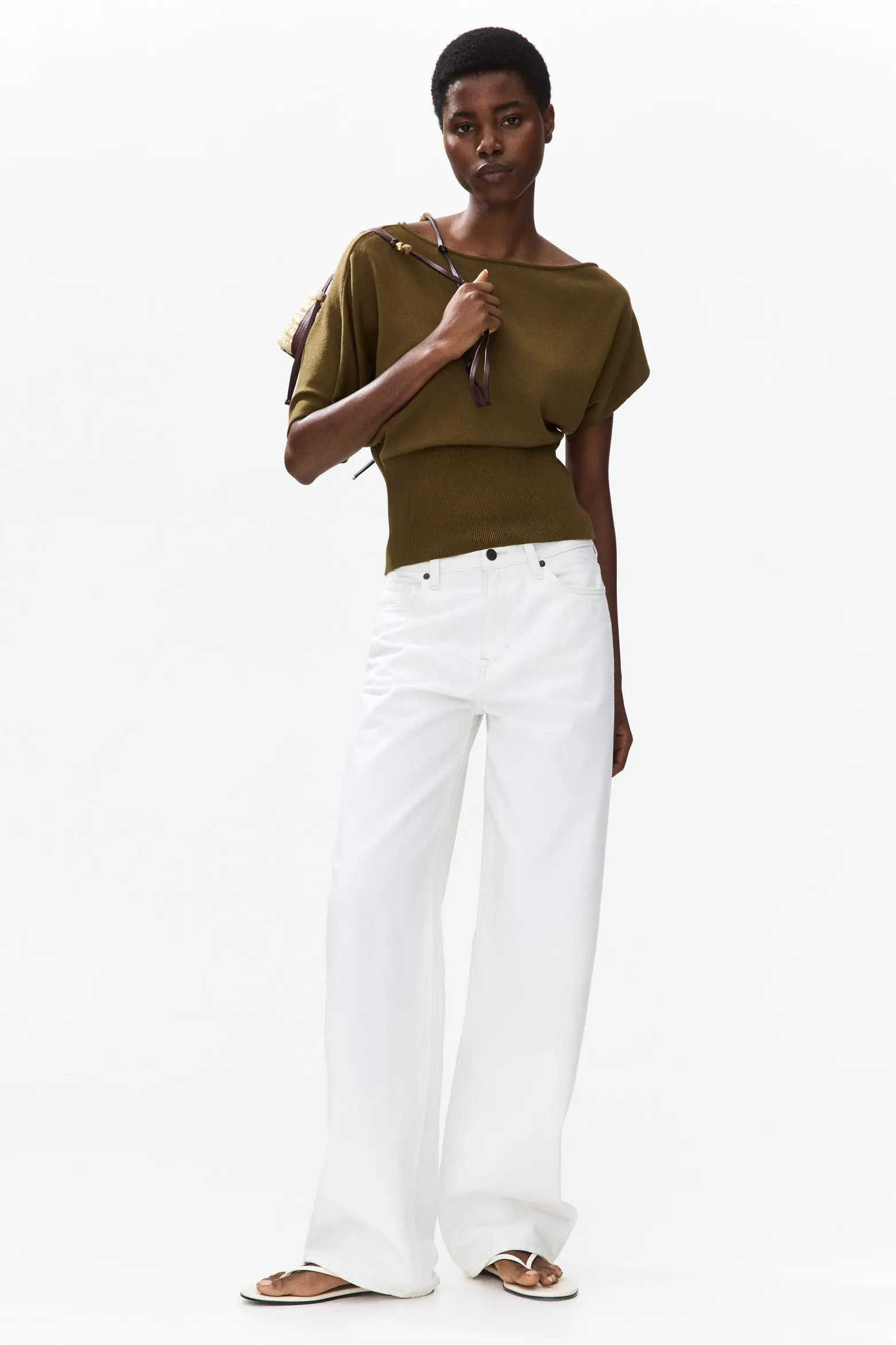 Fine-knit One-shoulder Top (Women) | Nordstrom | Nordstrom