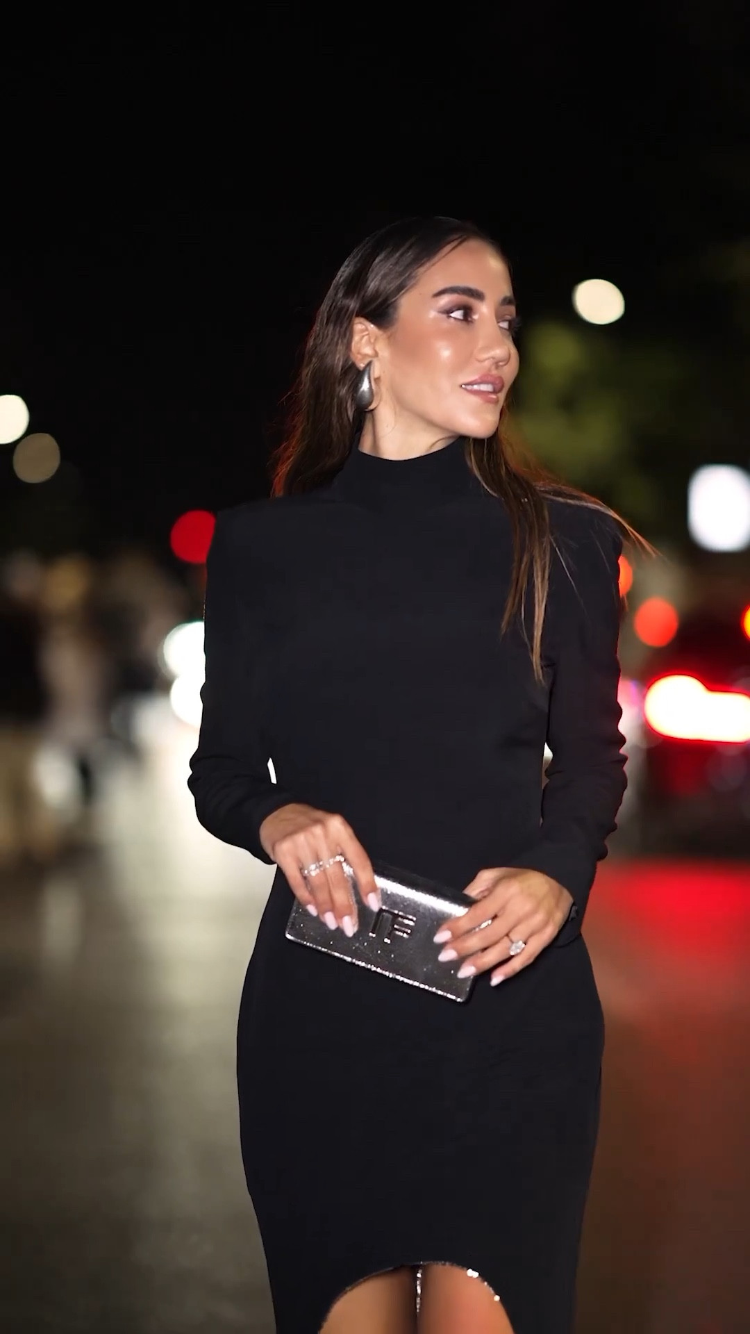 On my way to the Tom Ford show, showing for the first time ever in Milan.