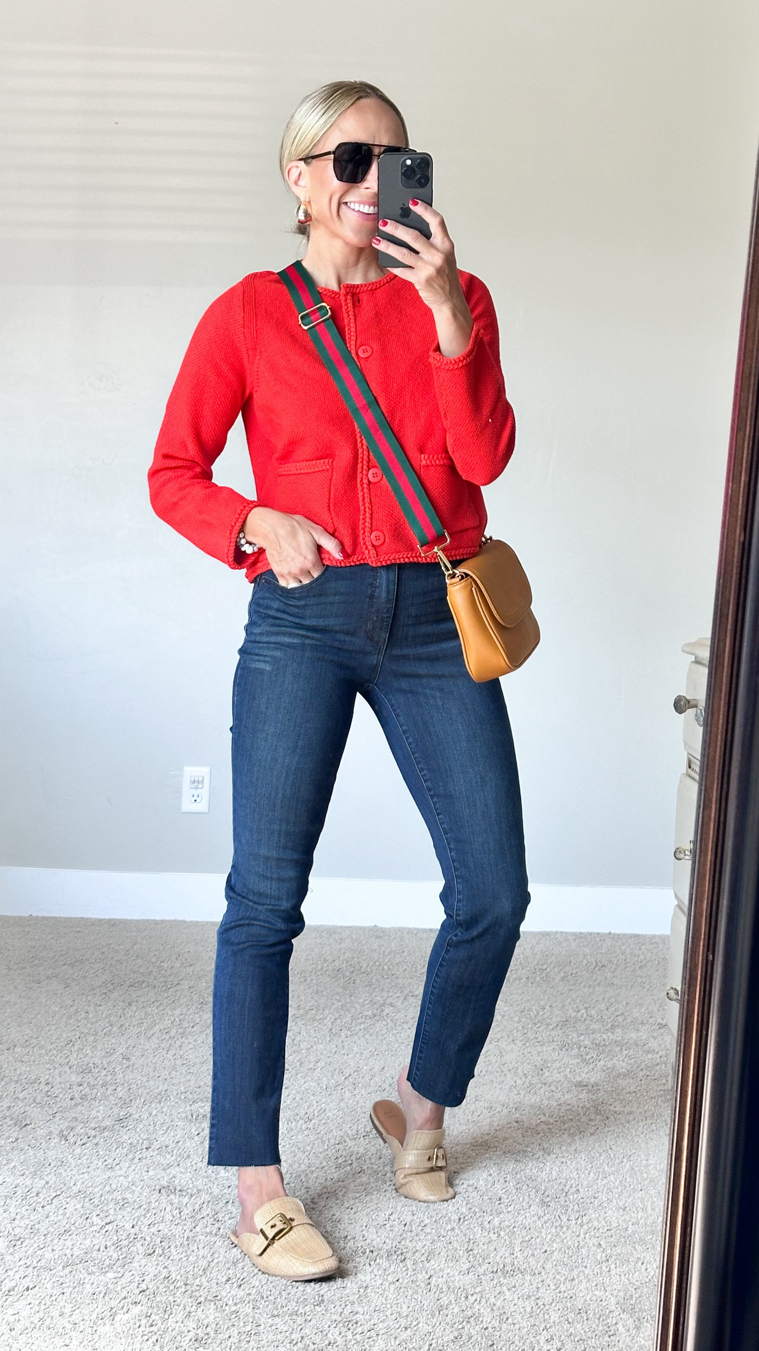 Elevated outfit idea for moms! These pants are fantastic!

Top and jeans: true to size 

#LTKBacktoSchool #LTKStyleTip #LTKxNSale