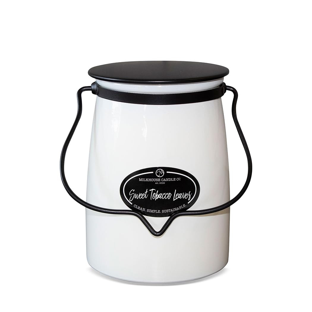 Milkhouse Candle Company Sweet Tobacco Leaves Soy Candle - Honey | Tobacco | Teakwood Scented - 2... | Amazon (US)