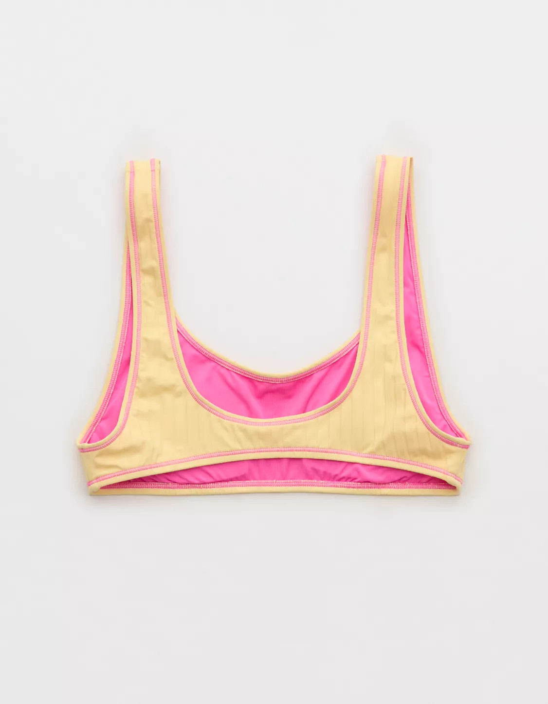 Aerie Low Scoop Ribbed Bikini Top | Aerie