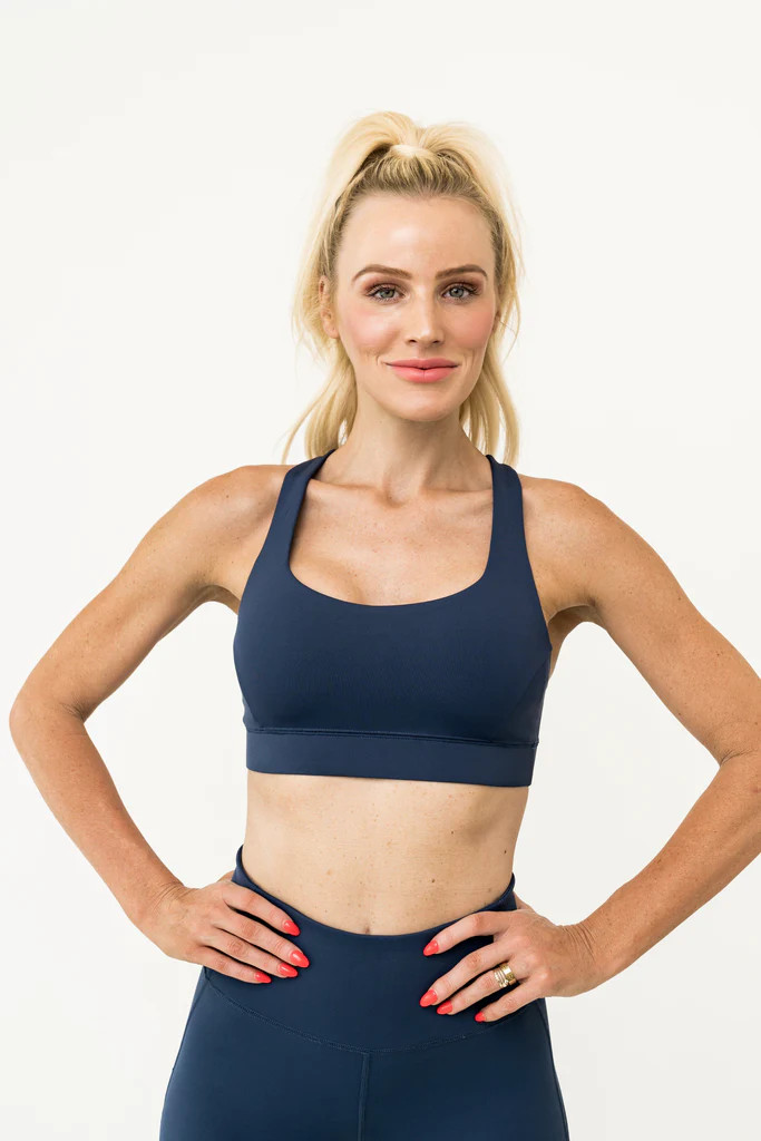 Stay In Place Bra - Navy | IVL COLLECTIVE