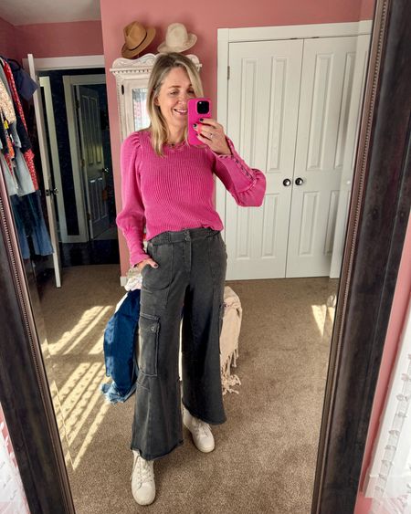 Weekend style. These @anthropologie pants are unbelievably comfortable and currently on sale! 

#LTKSeasonal #LTKstyletip #LTKfindsunder100