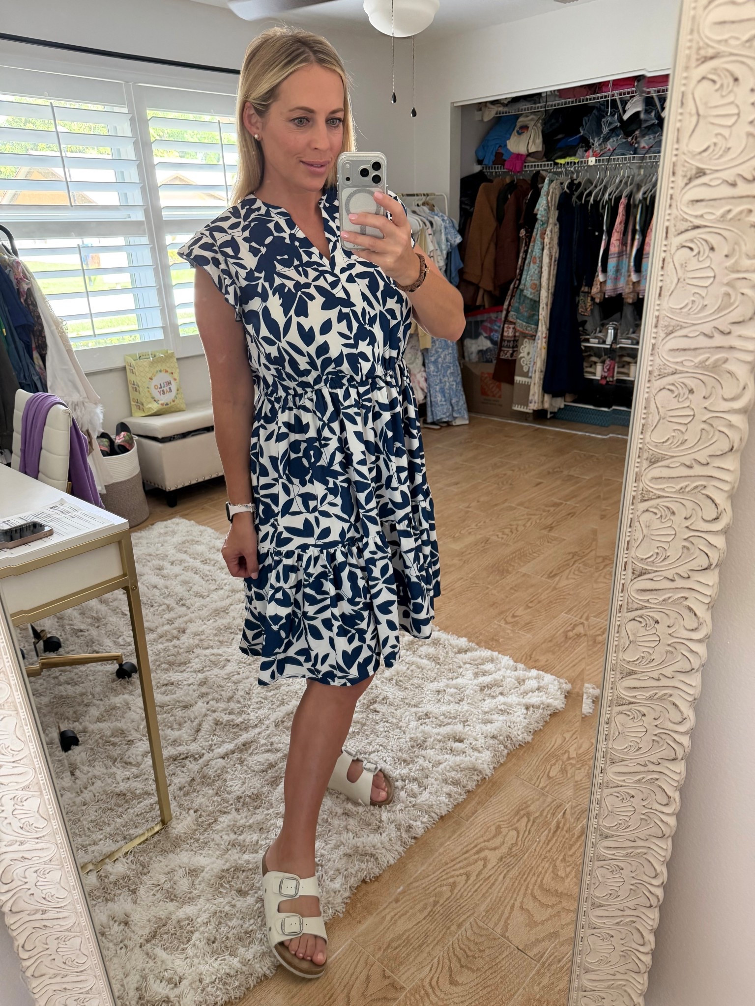 Floral dress. Spring outfit. 17 weeks pregnant 



#LTKootd #LTKBump #LTKSeasonal