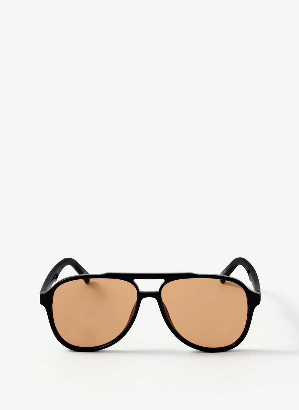 Le Specs Tragic Magic Black Rectangular Narrow Sunglasses | Mint Velvet