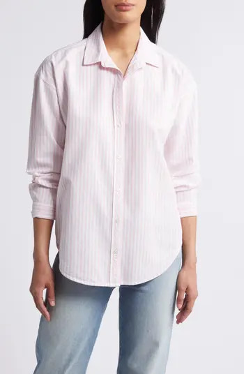 Stripe Oversize Shirt | Nordstrom