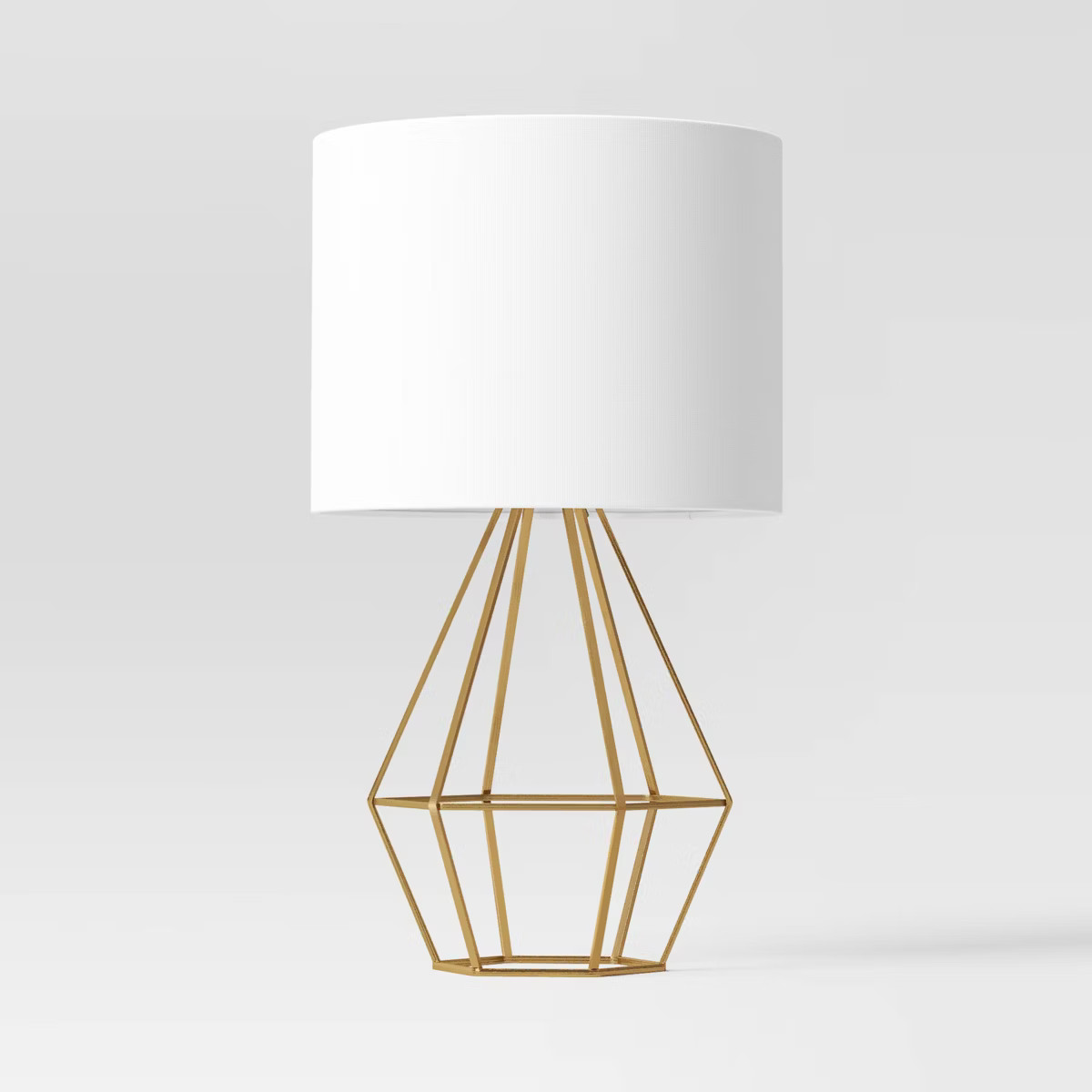 Large Geo Table Lamp Brass - Threshold™ | Target