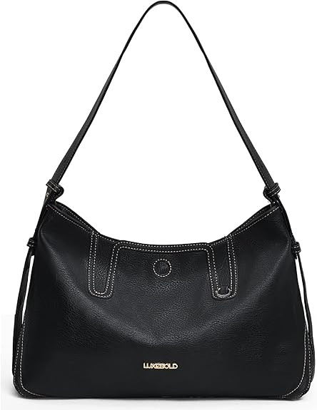 LuxeBold Hobo Bag for Women Tote Purses Shoulder Handbags | Amazon (US)
