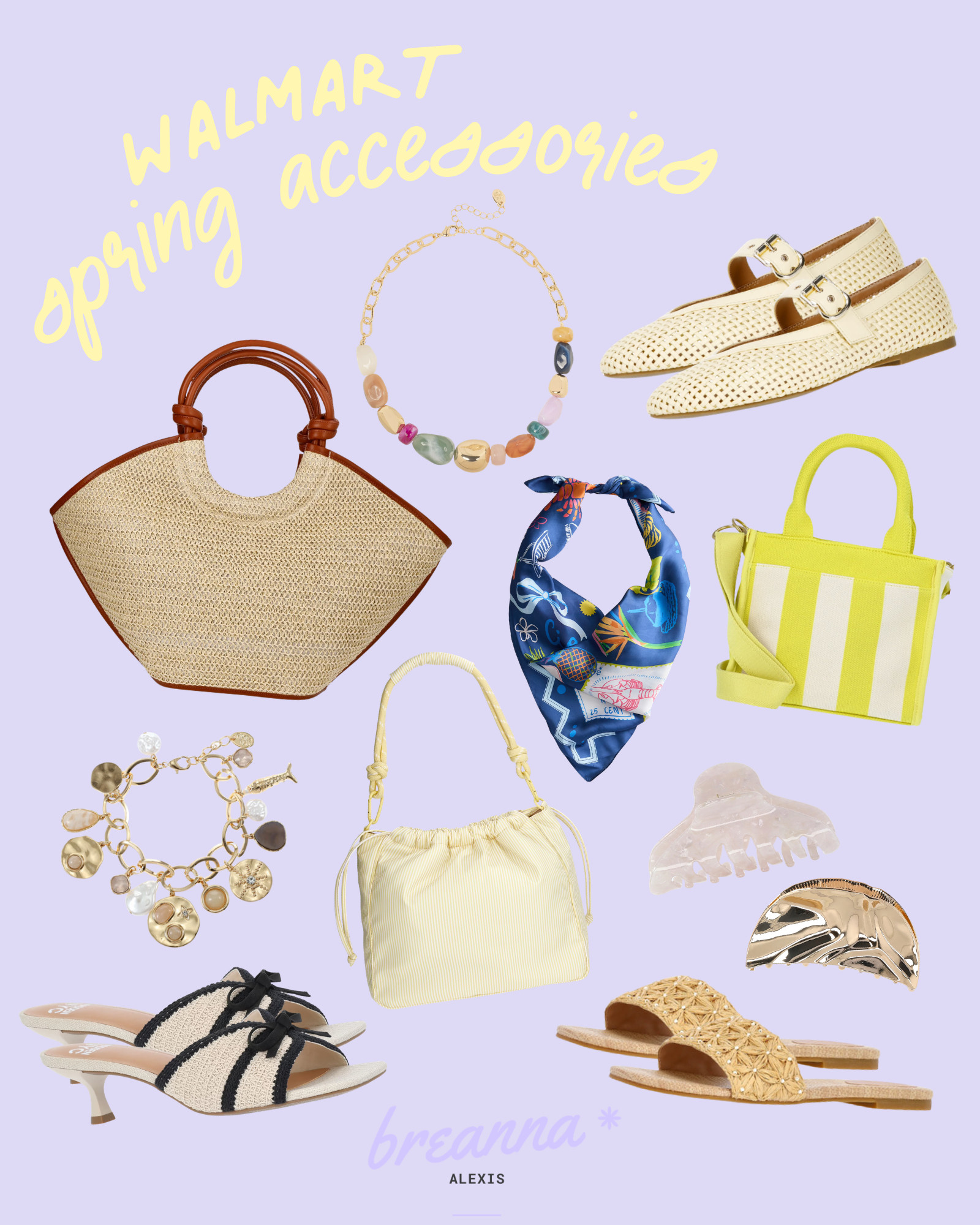 Spring accessories that make every outfit feel a little more fun 🌼 All from Walmart and so easy to mix & match! 

 #LTKgrwm #LTKootd #LTKSeasonal