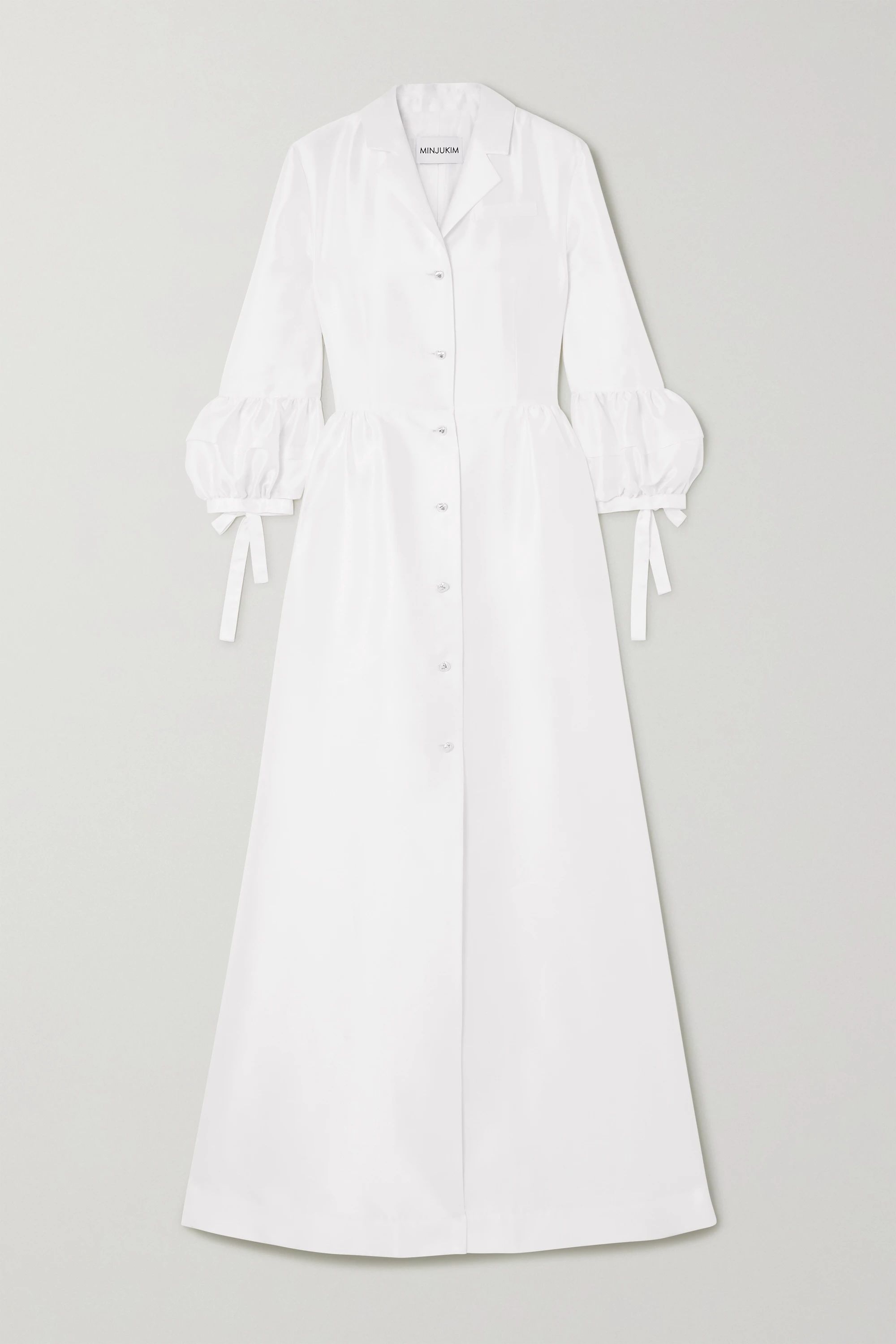 Duchesse-satin maxi dress | NET-A-PORTER (US)