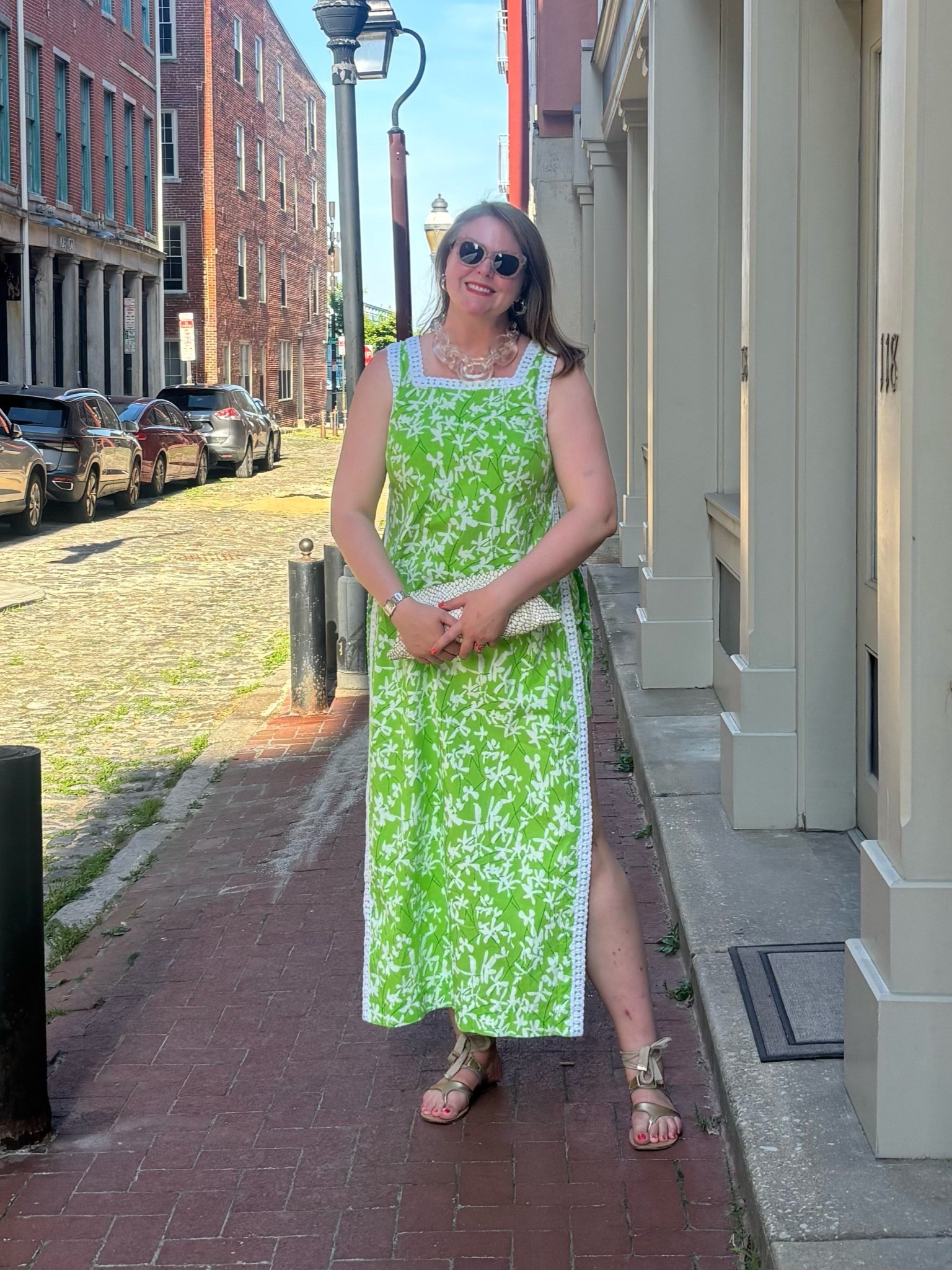 PSA: Lilly Pulitzer is having a sale rn. This romper and other styles are linked. 💚