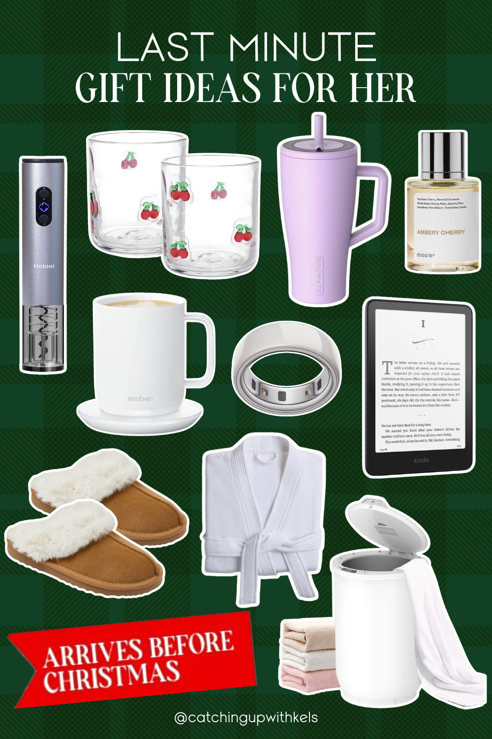 Last-minute gifts for her!These are the no-fail gifts they’ll actually love — cozy, practical, and still feel thoughtful. Best part? They arrive before Christmas! 

 #LTKGiftGuide #LTKHoliday #LTKBeauty