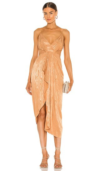 Samantha Dress in Sand | Revolve Clothing (Global)