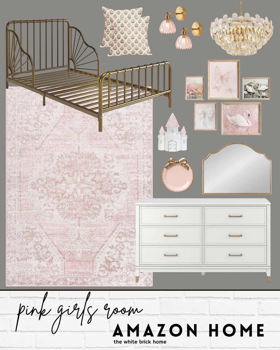 This bed is an affordable option from Amazon. - $130! With great reviews 

Amazon, Amazon home, girls room, girls bedroom, toddler girl, toddler girl bedroom, pink, pink bedroom, pink bedroom decor, pink room ideas, kids room, kids bedroom, affordable girls room, budget friendly kids room, girls room ideas, girls room decor, girls room dresser, girls room bed, girls room wall art, girls room lighting, girls room chandelier, girls room mirror, girls room rug, girls room bedding, girls room decor, budget kids room, affordable girls room design, Amazon home, Amazon kids bedroom

#LTKHome #LTKFamily #LTKKids