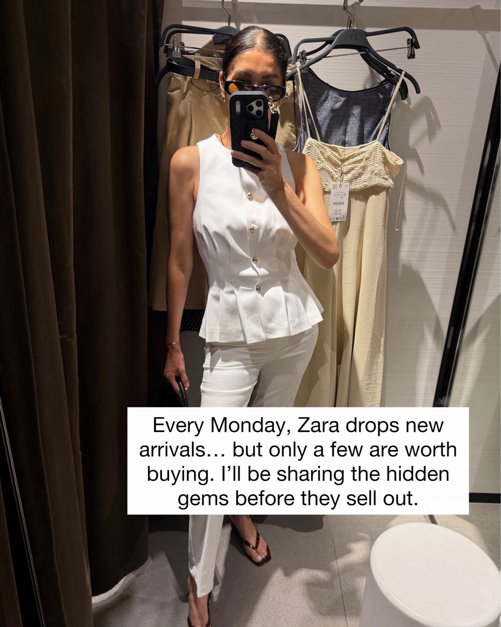 What are you eyeing to buy at zara this week?
.
I went through this Monday’s new arrivals and picked only the pieces that are actually worth buying—so you don’t have to spend hours scrolling.

I wil be doing this every Monday & Thursday☀️, so be sure to follow along for the best Zara finds before they sell out. 👀
.
.
www.TheAllureEdition.com
#zarahaul #whattowear #ltkstyletip

#LTKOver40