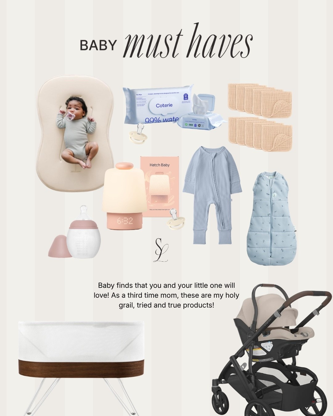 Newborn must haves as a 3rd time mom!

#LTKmomlife #LTKBaby #LTKBump