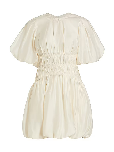 Echo Gathered Bubble-Hem Minidress | Saks Fifth Avenue
