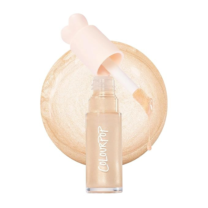 ColourPop Hi-Lite Dewy Liquid Highlighter - Ultra-Reflective Face & Body Illuminator - Glowy Summ... | Amazon (US)