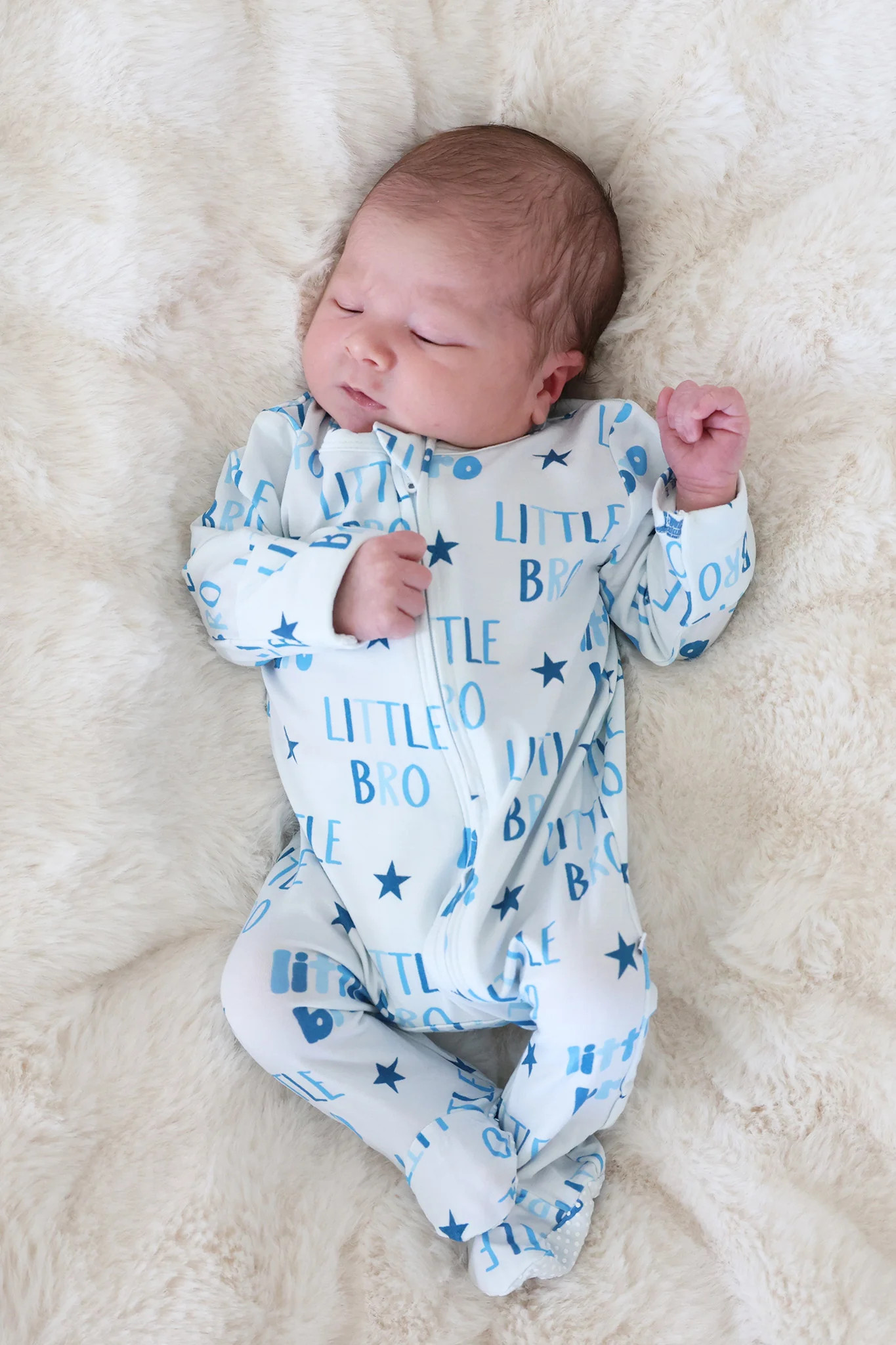 Zipper Footie | Little Bro | Caden Lane