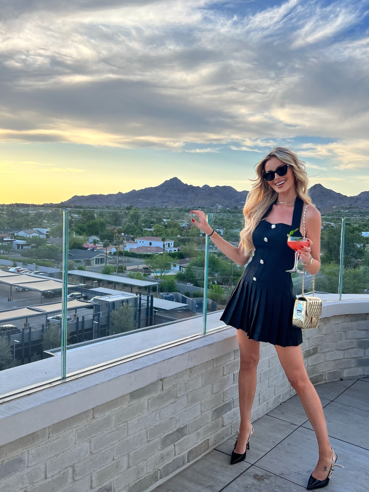 AZ Sunsets with Dior sling backs and YSL glasses 

#LTKWedding #LTKSummerEdit #LTKStyleTip