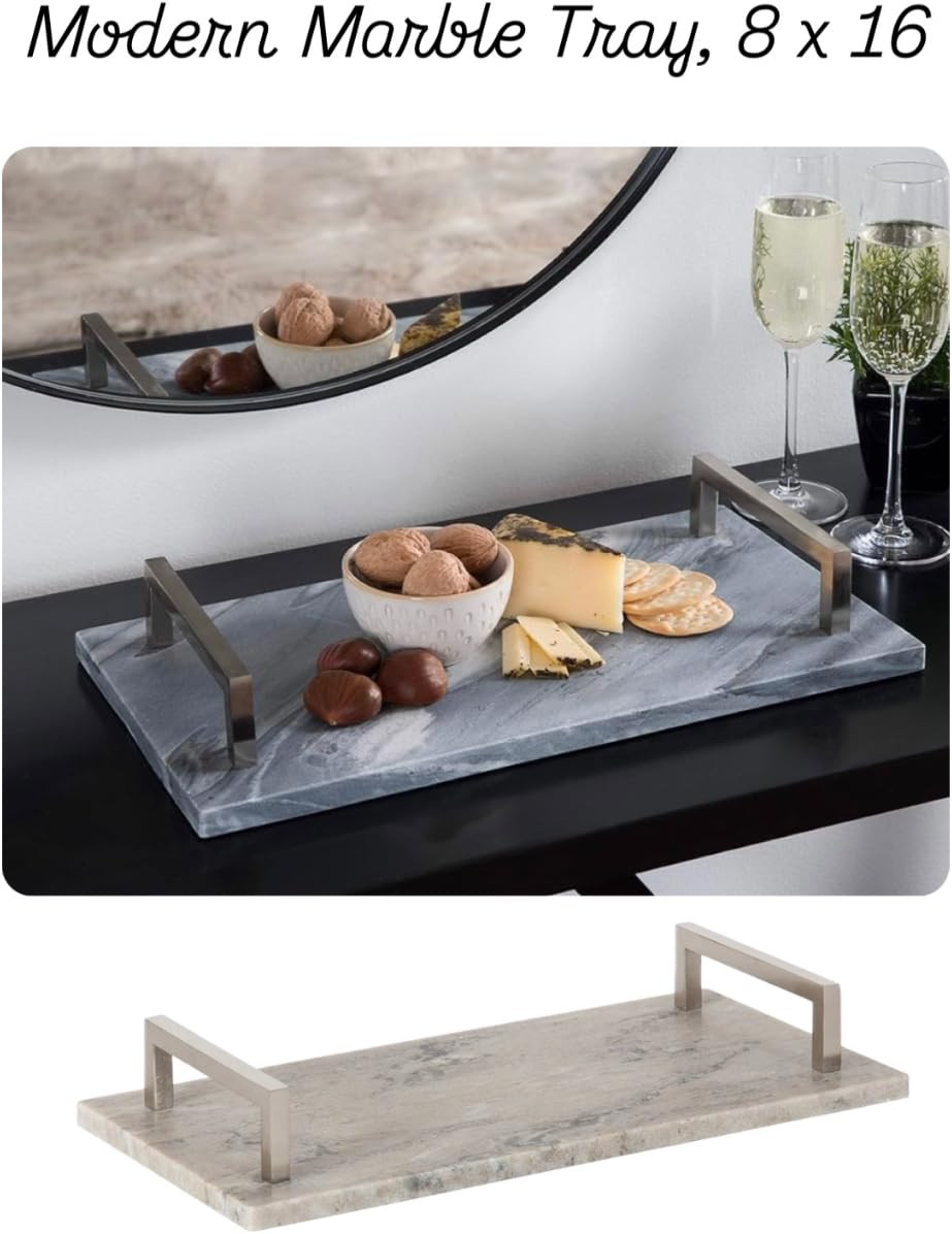 Home Decor/ accessories/ marble Tray/ decor/ food serving/ home decor book/ home accent pieces/ g... | Amazon (US)