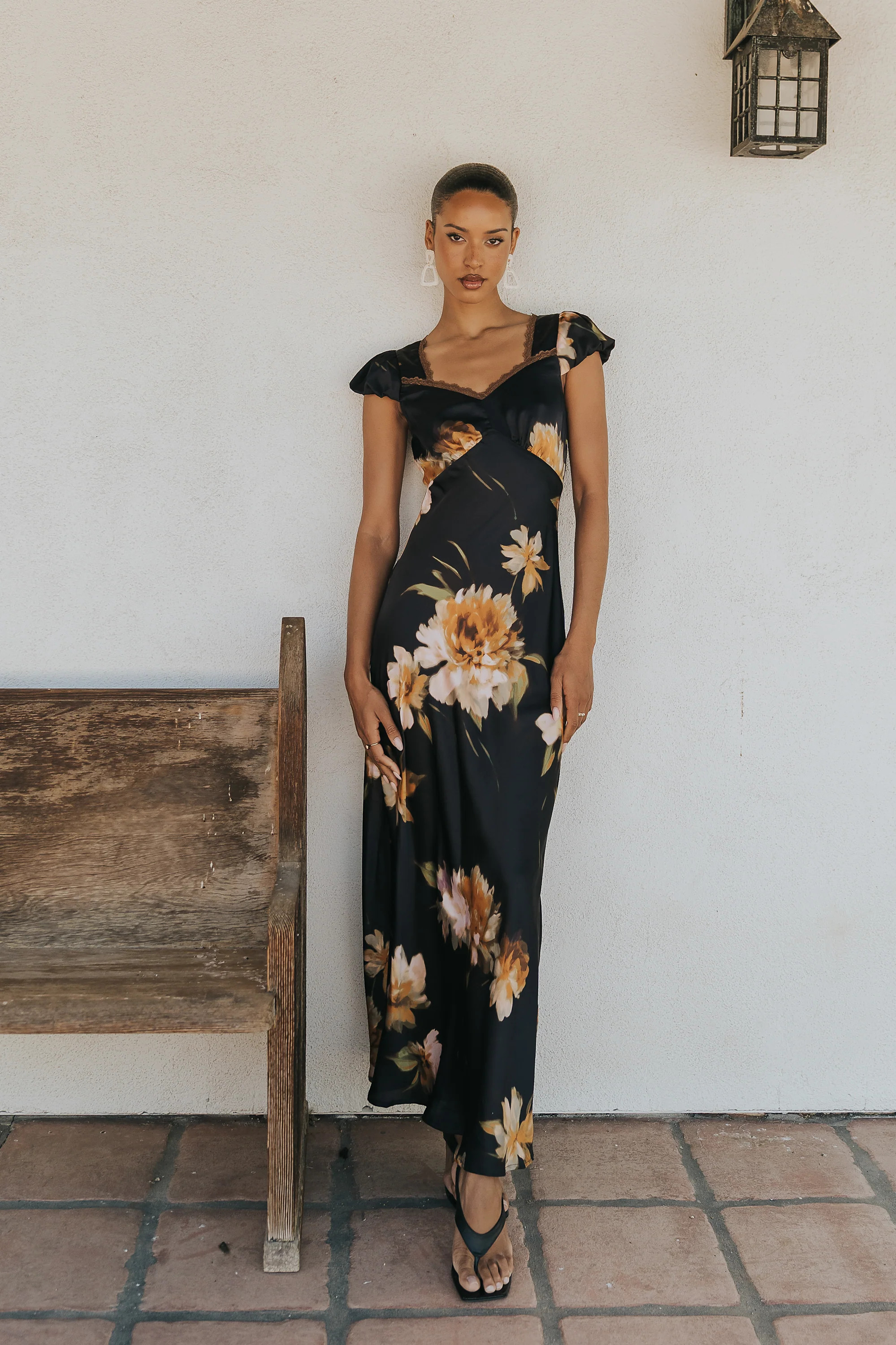 Markele Floral Maxi Dress | Böhme US