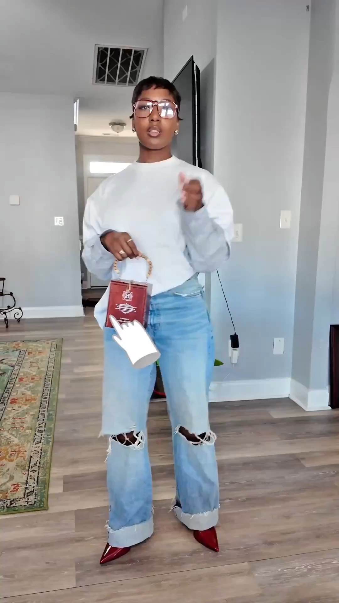 We still shopping our closet in 2025 but I had to have this top from revolve!! I love a simple outfit. Everything is on my LTK!
