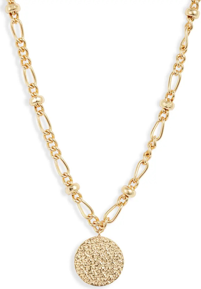 Banks Coin Pendant Necklace | Nordstrom
