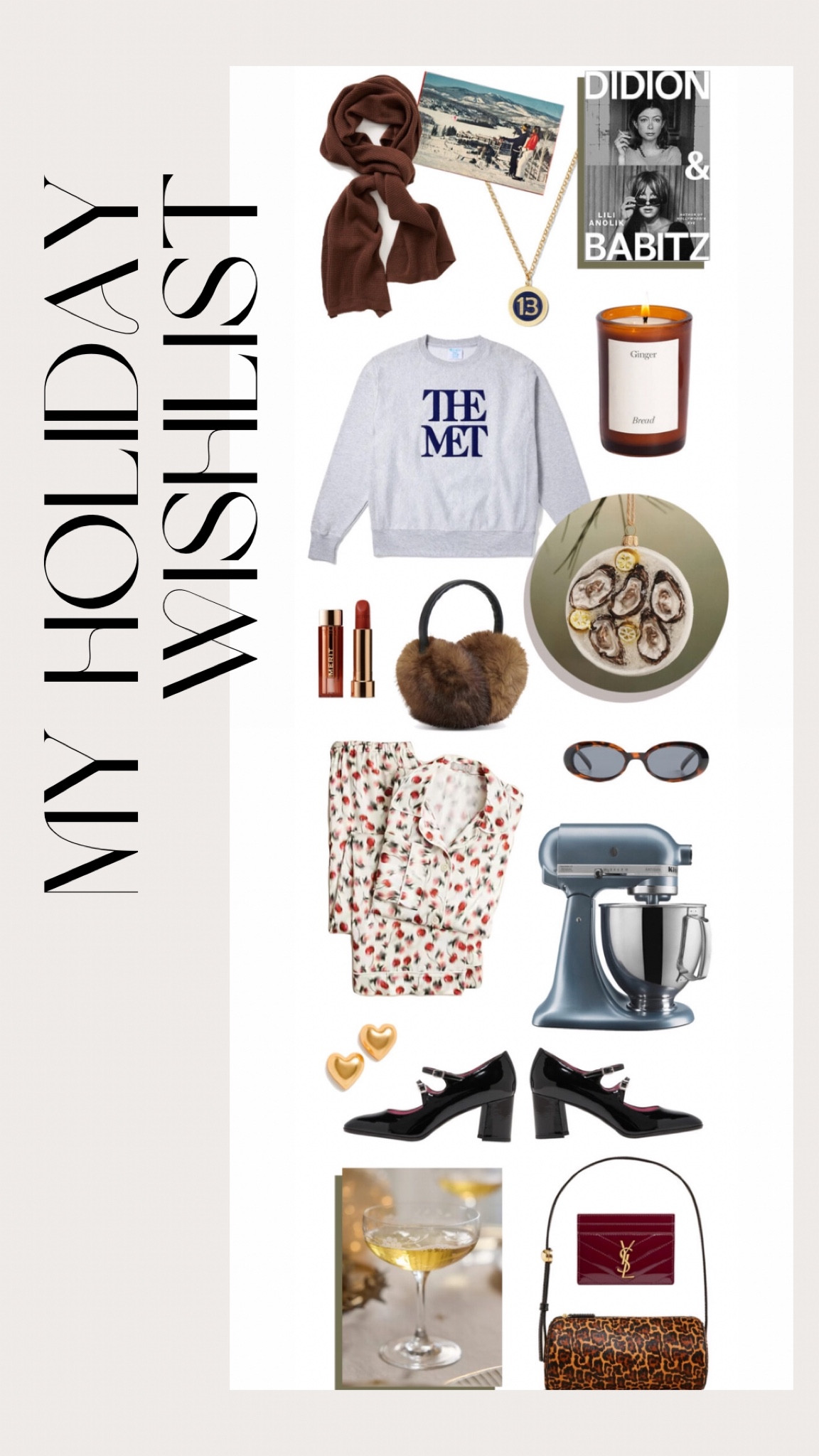 My holiday wishlist 