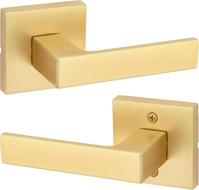 Kwikset Singapore Interior Passage Door Handle, Lever for Closet and Hallway Doors, Reversible No... | Amazon (US)