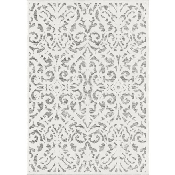 My Texas House Ladybird Rug, Natural Gray, 5'2" x 7'6" - Walmart.com | Walmart (US)