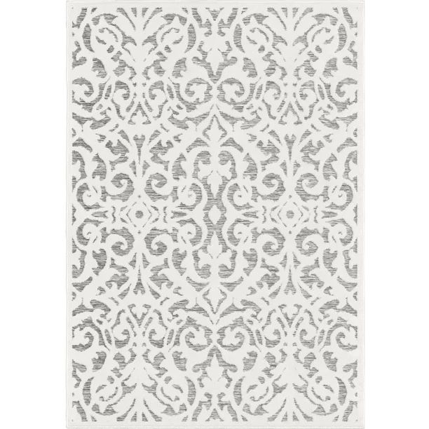 My Texas House Ladybird Rug, Natural Gray, 7'9" x 10'10" - Walmart.com | Walmart (US)