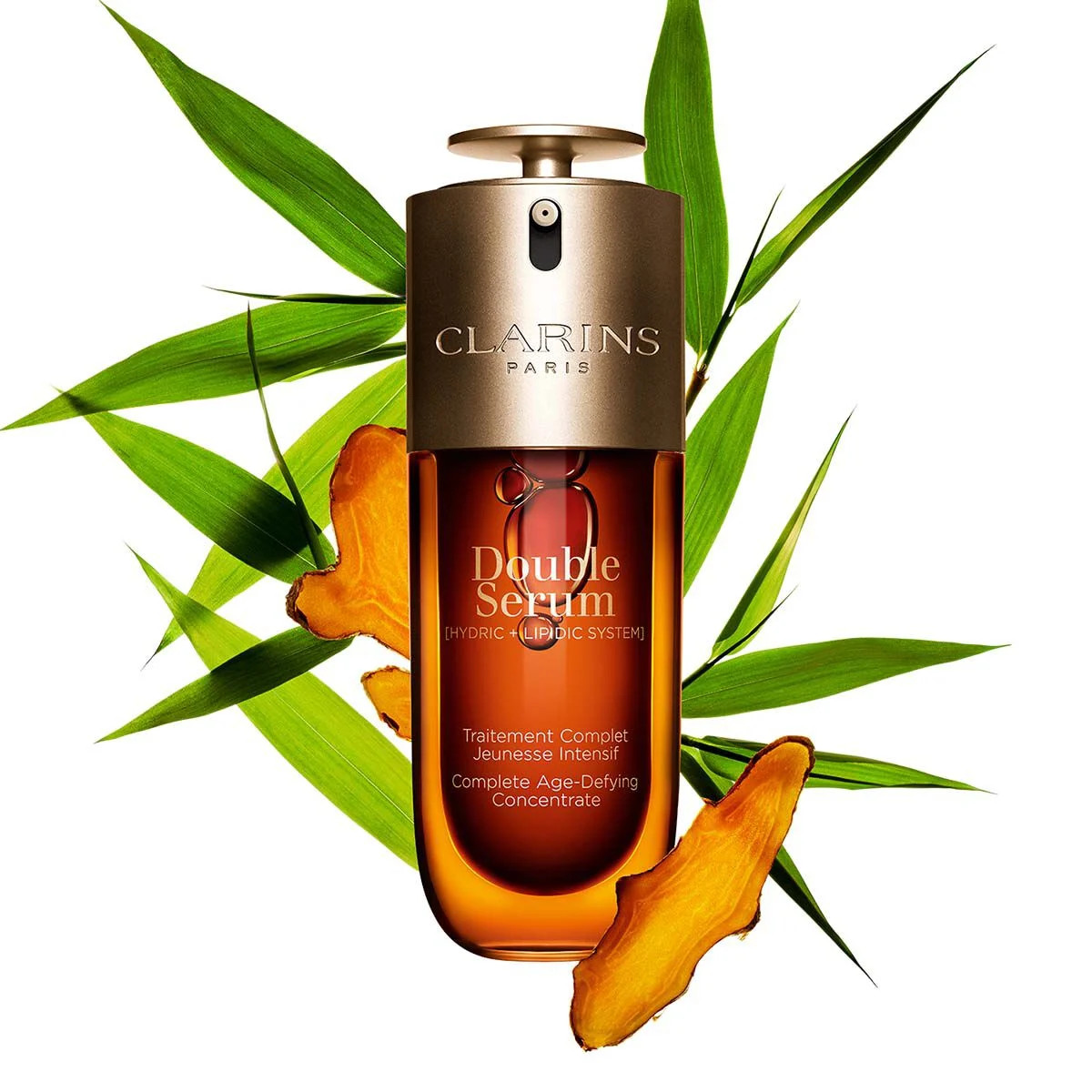 Clarins DOUBLE SERUM® - Anti-Aging + Anti-Wrinkle Serum 2.5 Oz. | Clarins USA