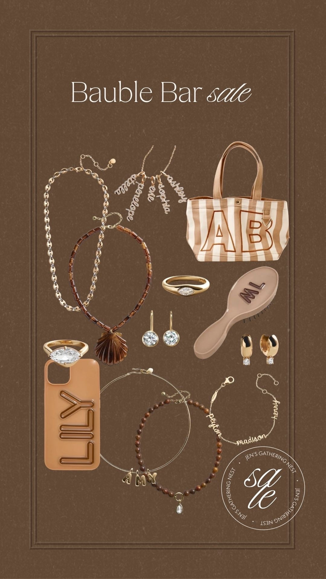 Bauble bar is having 20% off custom jewelry + accessories and 25% off the rest! 

#baublebar #phonecase #iphonecase #personlizedphonecase #personalizedgift #personalizedjewelry #customphonecase #customtote #salealert #jewelry

#LTKSaleAlert #LTKSeasonal #LTKootd

#LTKSeasonal #LTKSaleAlert #LTKstorytime