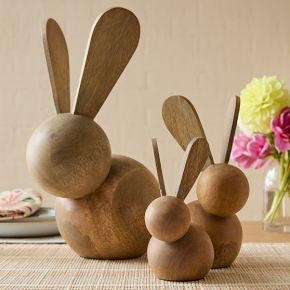 Wooden Bunnies | West Elm (US)
