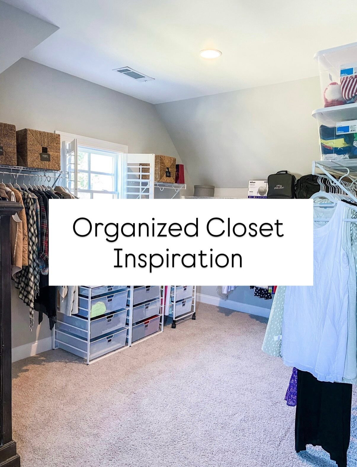 Is reorganizing your closet on your New Year’s resolution list? Use our inspo or let us help you do it!
•
•
•
Book a free consult or find our favorite organization bins, labels, shoe shelves, accessory hangers, etc. through the link in our bio!
