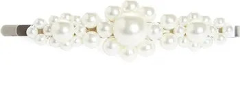 Simone Rocha Large Flower Imitation Pearl Hair Clip | Nordstrom | Nordstrom