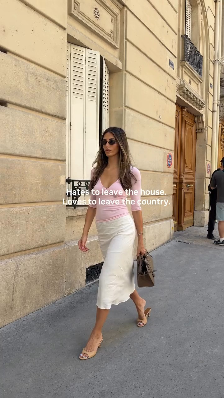 Euro summer hallelujah #eurosummer #eurosummeroutfits #midiskirtoutfit #casualsummeroutfits #parisootd 

 #LTKootd #LTKTravel