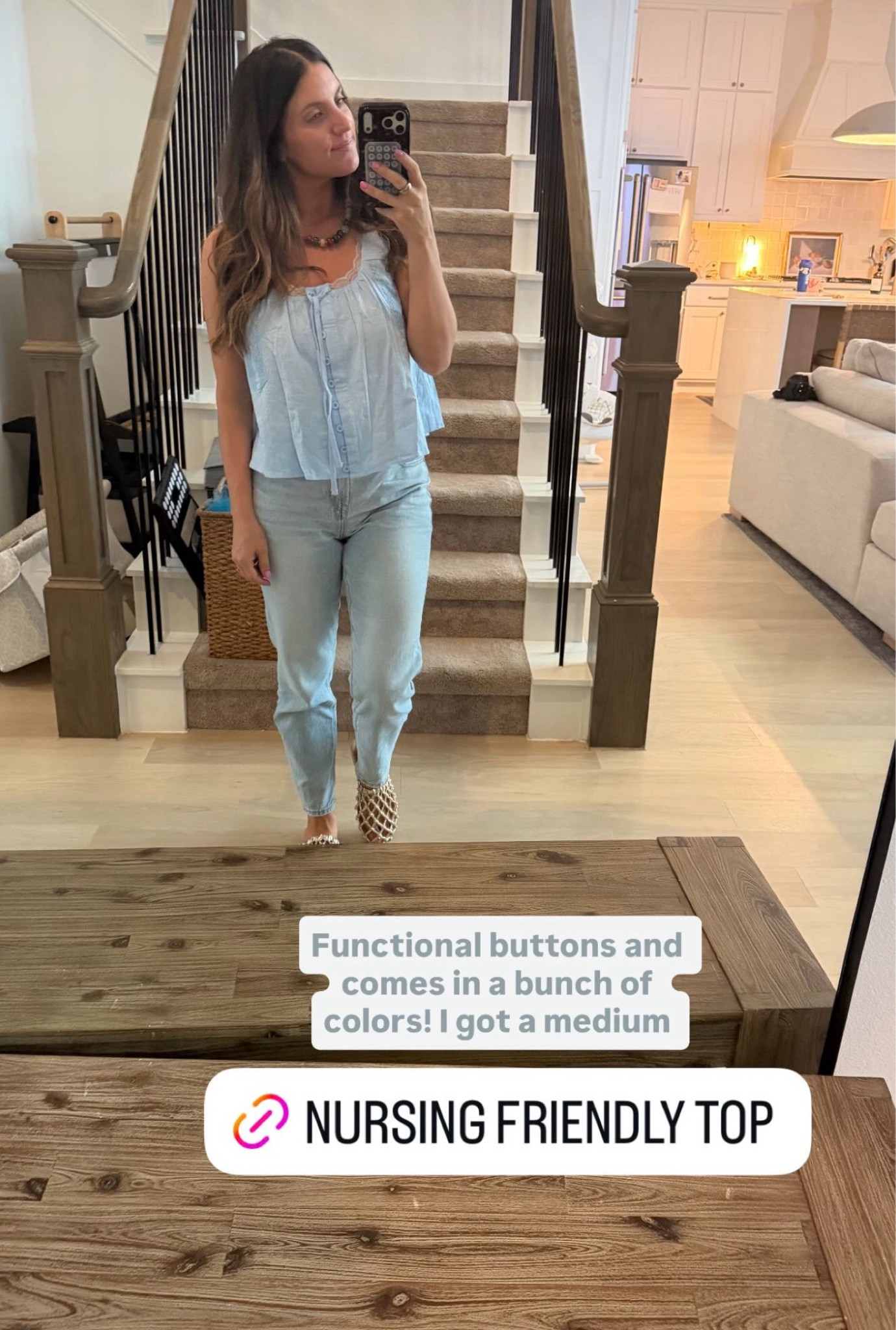 Nursing friendly top

#LTKBaby #LTKootd #LTKmomlife