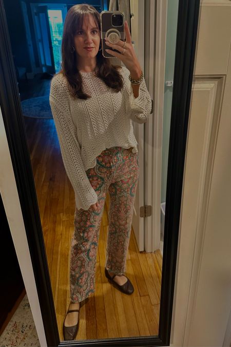 in high school I always wore pants with loud crazy prints and I’m proud to say at 41 I’m still doing it. #abercrombie #zsupply #madewell #springlooks

#LTKstyletip #LTKworkwear #LTKshoecrush