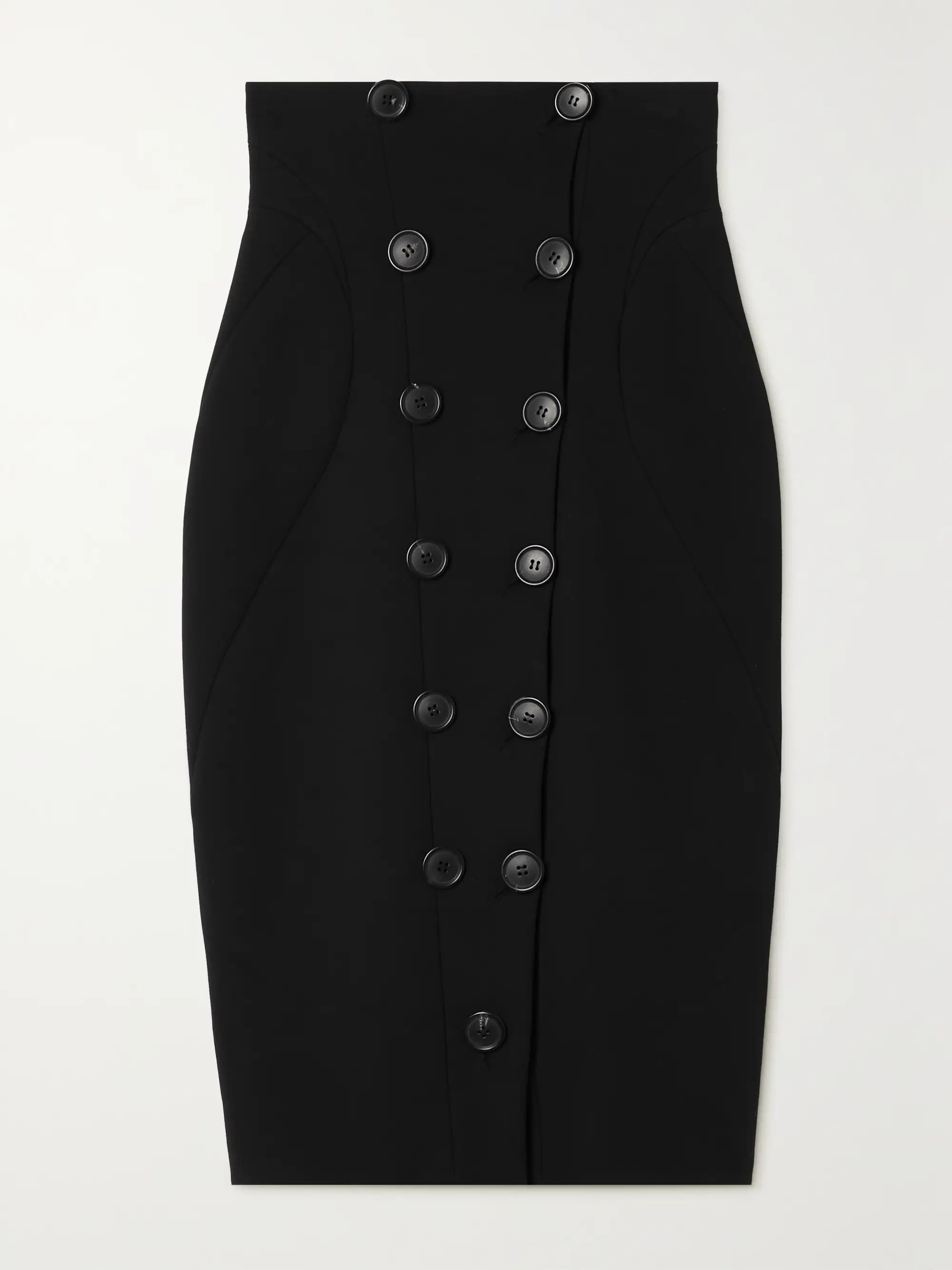 Wool-blend pencil skirt | NET-A-PORTER (US)