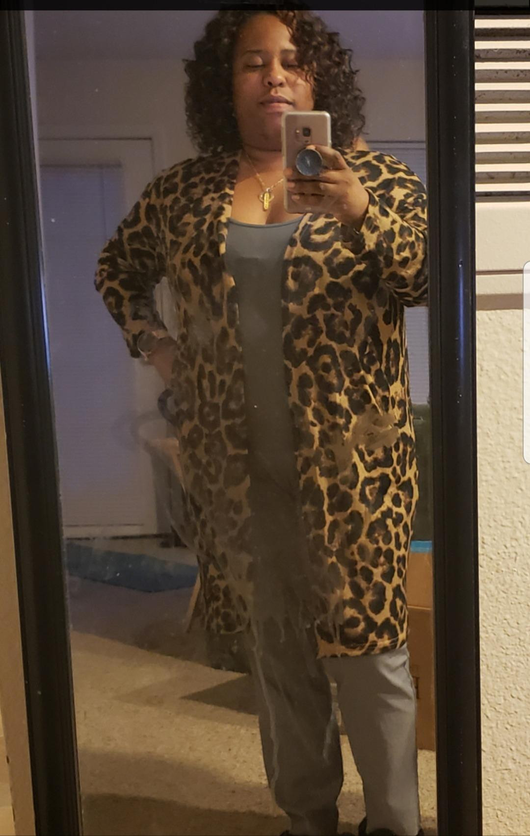 OUGES Women's Open Front Cardigan Shirt with Pockets Long Sleeve Lightweight Coat | Amazon (US)