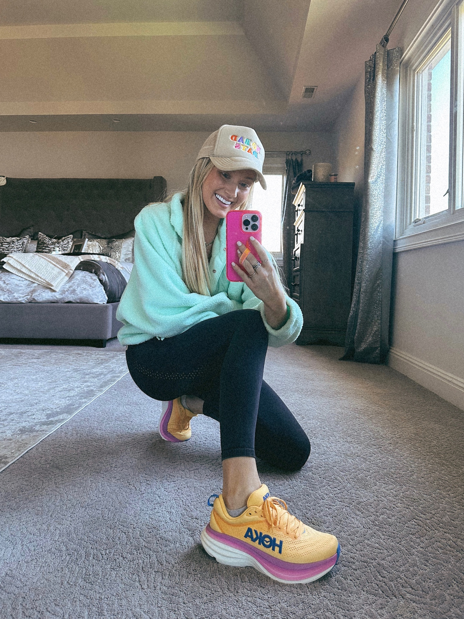 New Hokas, fleece jacket, free people onesie, and linked similar hats! 

Phone case is from Loopy - code: BAXTER10

#LTKfit #LTKshoecrush #LTKSeasonal