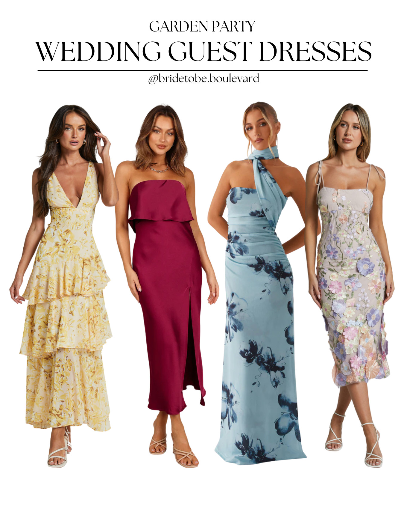 🌸 Garden Party Glam 🌸 Embrace romance with these dreamy wedding guest dresses, perfect for a garden party celebration! Featuring delicate florals, soft ruffles, and flowy silhouettes, these styles will have you looking effortlessly elegant. Shop now! ✨ #GardenWedding #WeddingGuestStyle #FloralFashion #LTKBridal 

 #LTKParties #LTKStyleTip #LTKWedding