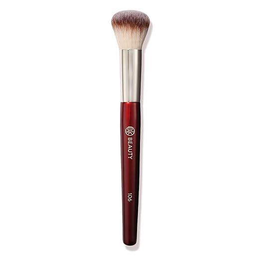 BK BEAUTY 106 ROUND FOUNDATION BRUSH – Dense Dome Shape for Liquid & Cream Foundation, Seamless... | Amazon (US)