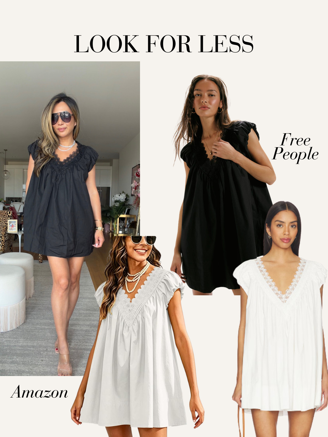 Free People look for less dress from Aamzon! can't believe how good this is

#LTKSeasonal #LTKOver40