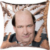 Click for more info about Jiamos The Office Merch Sequin Pillow Cover Kevin Malone Throw Pillow Covers Funny Gag White Elep...