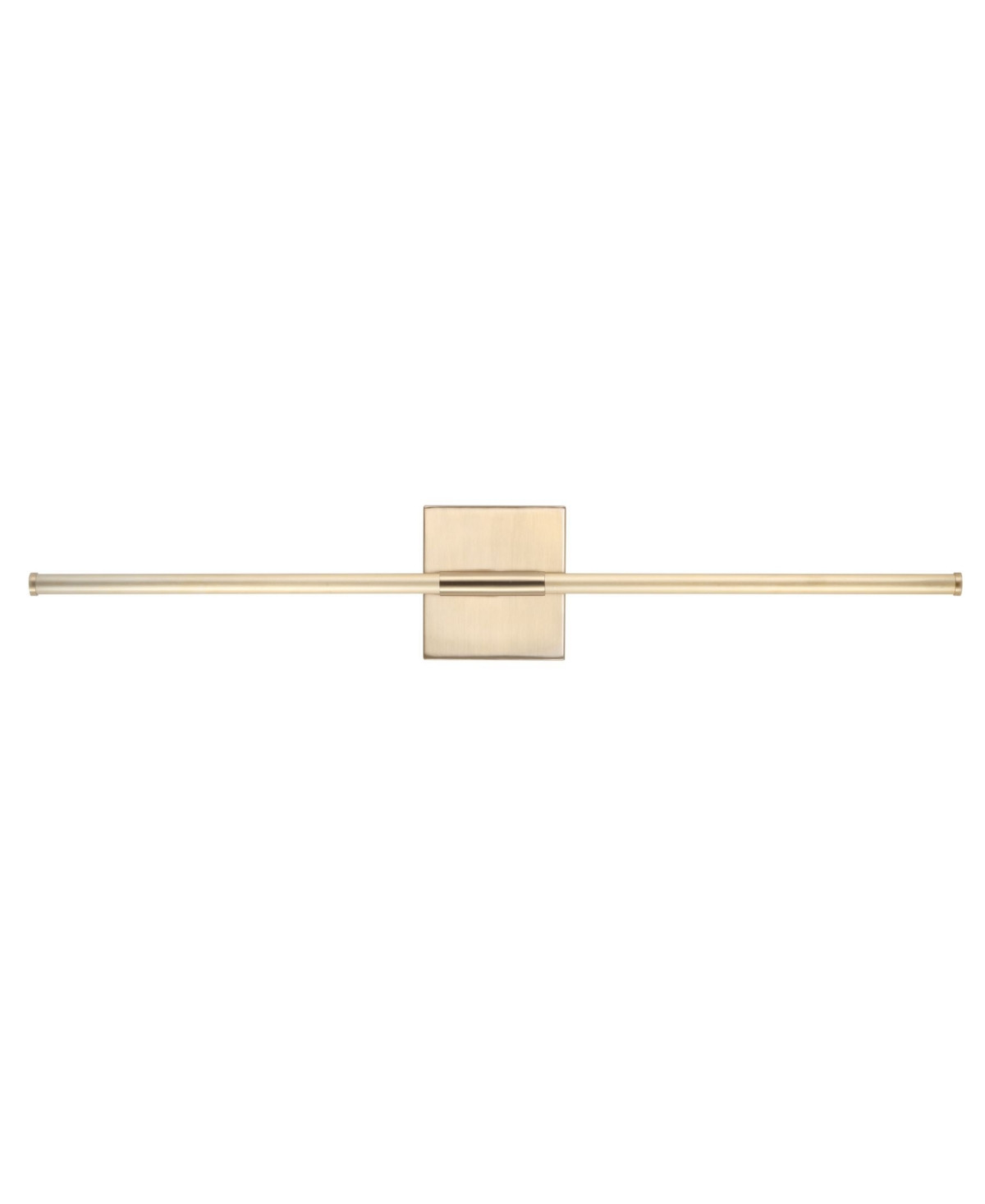 Jonathan Y Makena 28" Dimmable Integrated Led Metal Wall Sconce - Gold | Macy's