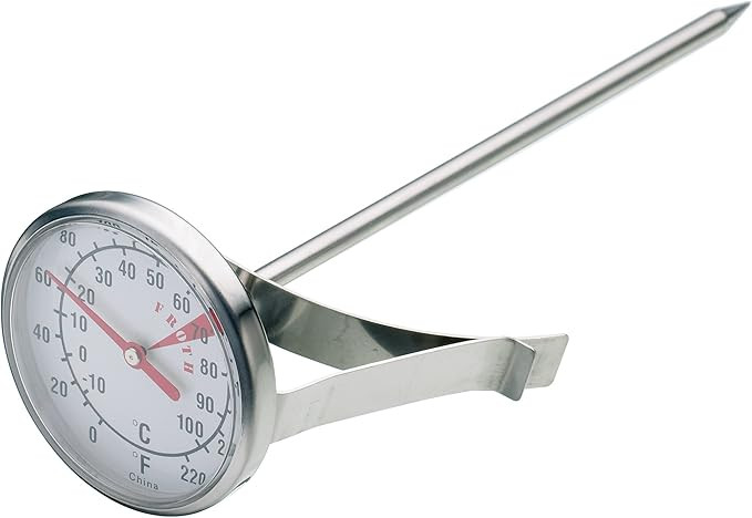 KitchenCraft Milk Thermometer, Stainless Steel | Amazon (UK)